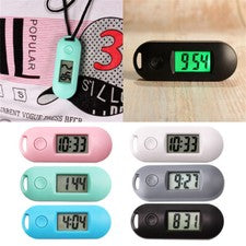 1x Reloj de Bolsillo Eléctrico Digital Enfermera Médica Reloj de Bolsillo Llavero Colgante