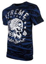 Camiseta para hombre XTREME COUTURE by AFFLICTION REBELLIOUS SPIRIT motociclista MMA