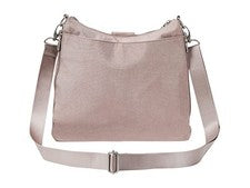 Bolso Hobo Baggallini Sorrento RFID - Brillo Rubor, Elegante Accesorio Para Mujer Sec
