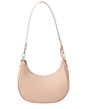 Bolso de hombro italiano de cuero para mujer