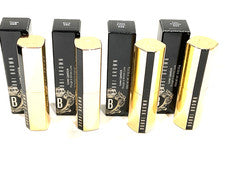 Lápiz labial Bobbi Brown Luxe 666 Your Majesty, plaza melocotón 520, bond 684 Tango pick