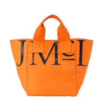 ¡¡NUEVO!! Bolso de Mano J McLaughlin Naranja Brillante de Lona, JMC-OO50, 14" x 11" x 10"