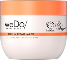 Mascarilla rica y reparadora WeDo Professional para el cuidado del cabello 400 ml cabello grueso dañado
