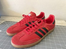 Talla 14 - FC Bayern Munich x Adidas Samba Team Power Rojo Negro