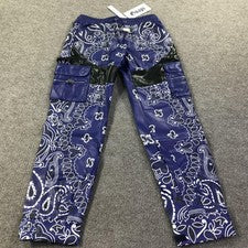 Pantalones Guapi Para Hombre 34 Cachemira Edición Limitada Carga Cordón Ropa de Calle Urbana