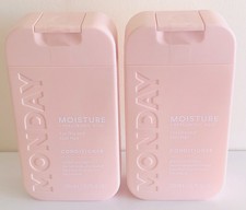 Acondicionador hidratante y ácido hialurónico Monday Haircare para cabello seco 200 ml x 2