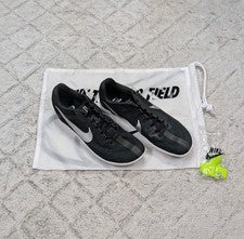 Nike Zoom Rival Distancia Pista Campo Picos Negro Plata Hombres 8.5 DC8725-001