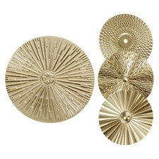 4 Piezas Decorativo Colgante de Pared Escultura Irregular Decoración de Muebles para Hogar