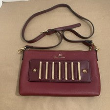 Raro!!! Bolso sin asas para mujer Celine Dion rojo maestro bandolera LLAVE DE PIANO TEMÁTICA