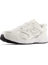 Zapato para caminar New Balance 408 V1 para hombre talla 9 blanco plateado metálico negro NUEVO