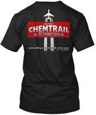 Camiseta Chemtrail Technician Hecha en EE. UU. Talla S a 5XL