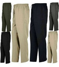Pantalones de rugby informales de trabajo con cintura elástica para hombre Pantalones de rugby inteligentes