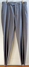 Pantalones de Traje Warren Sewell Estilo Barron Largos Gris Talla L44/38 Nuevos con Etiquetas Nos