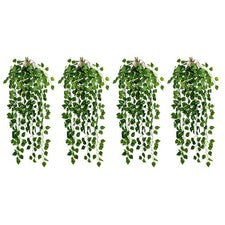 4 Piezas Decoración Colgante Hogar Enredaderas Artificiales Imitación Simulación Rattans