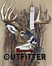 Camiseta Horizon Design 31364 Hornady 3XL Big Buck Coyote Marrón