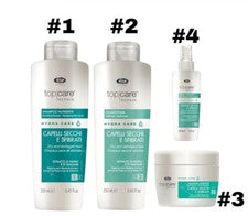 Stock abierto Lisap Milano Hydra Care en 250 ml/8,45 oz líquidas - 125 ml/4,2 oz