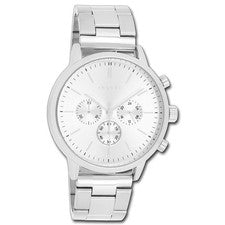 Oozoo reloj de pulsera para hombres OOZOO Timepieces analógico acero inoxidable plata UOC11405