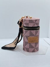 Mini bolso de monedas estilo vintage con mini bufanda de seda accesorio de moda para mujer
