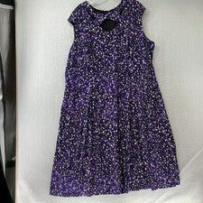 Maxi vestido para mujer London Times halter sin mangas púrpura talla 22W