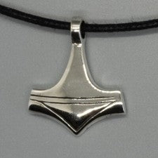 Colgante Thors Hammer Mjolnir plata hacha vikinga Odín motociclista celta.