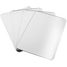 Hojas de pared autoadhesivas de azulejos de espejo acrílico para decoración de paredes del hogar de 4 piezas