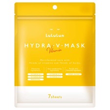 LuLuLun Hydra V Mascarilla 7 Hojas Hoja Facial Mascarilla Cuidado Diario Japón