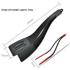 Silikon K��chenzange 34,0 x 7,5 cm 3 in 1 Spatel Schaufel Clip