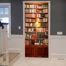 Calcomanías adhesivas de pared impermeables para decoración de marcos de puertas para interiores