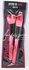 Pinky B Beauty Pretty In Pink Juego de brochas de maquillaje contorno de rubor en polvo 2 piezas selladas