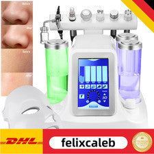 Dispositivo de cuidado facial 7 en 1 limpieza profunda dermoabrasión máquina de belleza facial
