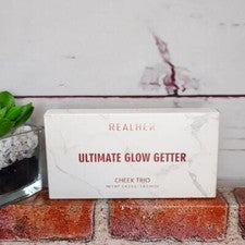 Paleta Lorde + Belle RealHer Blush ULTIMATE GLOW GETTER" CHEEK TRIO Nueva En Caja