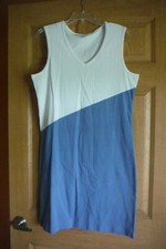 "Vestido Newport News estilo fácil para mujer sin mangas, grande, nuevo sin etiquetas"
