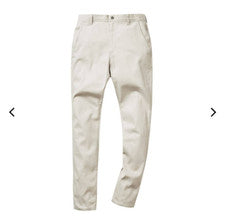 Pantalones de golf de sarga de algodón con ajuste de movimiento gris trabajador descubrir todas las estaciones moda