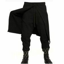 Pantalones Largos Para Hombre Inteligentes Skinhy Moda Punk Gótico Chic Pantalón Harén Coreano Informal