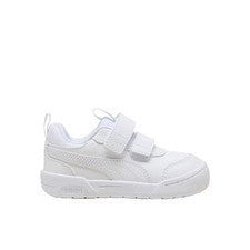Zapatillas informales blancas PUMA Multiflex 2 sin cordones para niños pequeños 31215103
