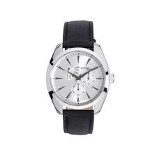 Adora Zafiro Reloj de Hombre Ø42mm Pulsera Cuero Carcasa Acero Inoxidable
