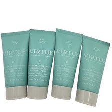 4 piezas - Acondicionador Virtue Alpha Keratin Recovery 15 ml / 0,5 fl. oz cada uno - Mini