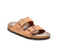 Sandalias para mujer Birkenstock Arizona veganas Birkibuc (pecan) 1026106