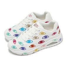Skechers x Ricardo Cavolo Uno-Many Eyes White Multi Women Casual 177955-WMLT