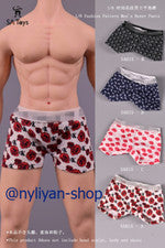 SA Toys SA015 1/6 Calzoncillos Boxer Hombre Ropa Interior Ajuste 12"" Figura de Acción Cuerpo