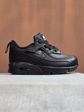 Nike Air Max 90 EasyOn - Triple Negro (IH1418-028) Niño Pequeño Talla 7C TOTALMENTE NUEVO