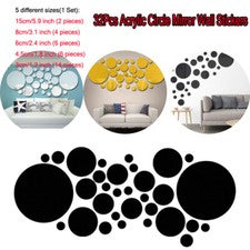32 piezas calcomanías autoadhesivas de pared para azulejos decoración del hogar dormitorio