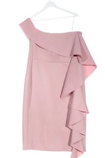 Vestido de cóctel Lavish Alice rosa elegante talla 50