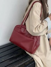 Bolso de hombro para mujer estilo coreano de gran capacidad versátil para axilas otoño”