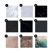 24X Pegatinas de Azulejos de Mármol Pegatina de Pared Autoadhesiva Stick en Cocina Baño