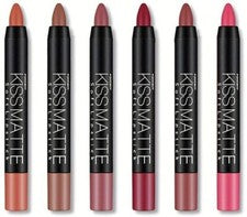 Lápiz labial mate en polvo lápiz labial trozo gordito giro