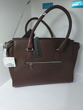 Bolso de Mano La Terre Moda Vegano Mujer Marrón T 3340