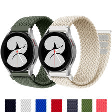 Para Reloj Inteligente Samsung Reloj 3/4/5/6/7 Pro FE Correa Trenzada Nylon Lazo Banda