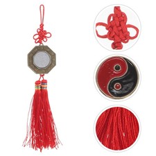 Espejo Bagua 2 Piezas Decoración Hogar Decoración Feng Shui Exterior Trasero