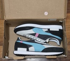 Zapatos para hombre Puma Future Rider Play On porcelana ébano negro talla 12